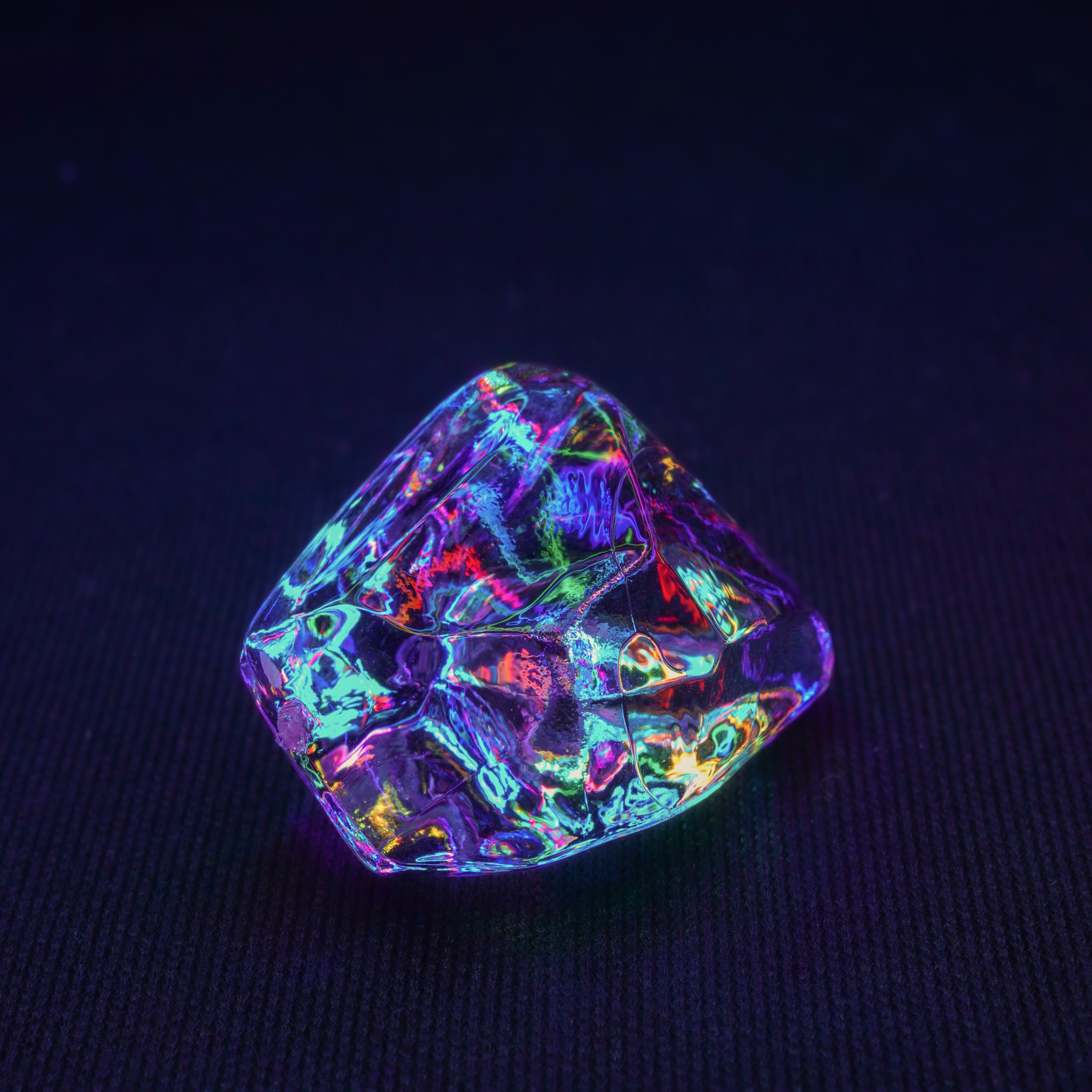 farbiger diamand